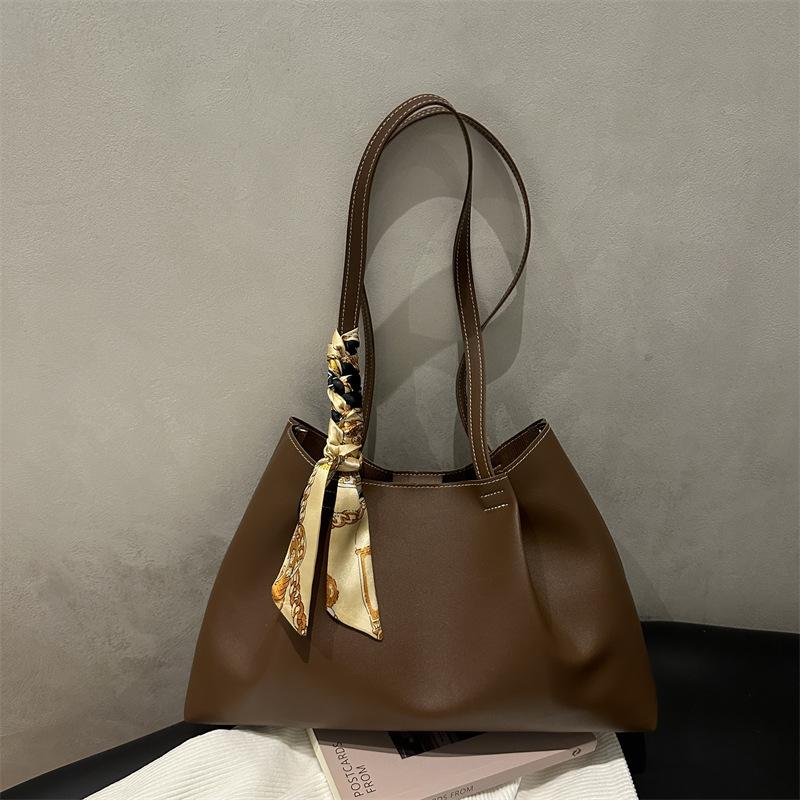 Large-capacity Pleated High-end Fashionable Multi-purpose Shoulder Bag