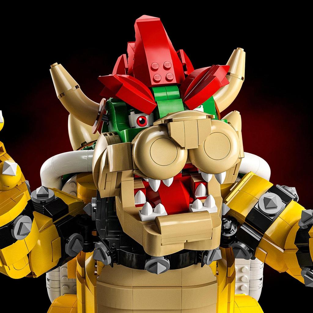LEGO Super Mario: The Demon King Bowser Toy, Birthday Gift, Blocks, Mother's Day, Father's Day Gift, Men and Women, Mario Merchandise, Game, 71411