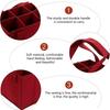 Gift for Her/Him Wine Handheld Bag Gift Wine Bag Handheld Bag Red Wine 6-Bottle Pack Gift Bag Wine Storage