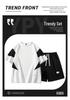 Men's Summer Set: Color Block Short-sleeve T-shirt & Mid-length Shorts, Casual Loose Fit Sports Two-piece