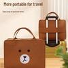Cartoon Kids' Felt Travel & Storage Bag - Lightweight Handbag & Makeup Carrier
