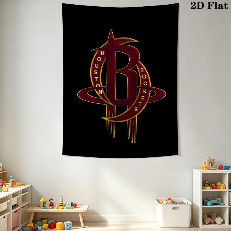 Rockets Basketball Team Logo Print Bedding 1 Duvet Cover 2 Pillowcase Without Core Duvet Cover And Pillowcase Christmas Birthday Gift