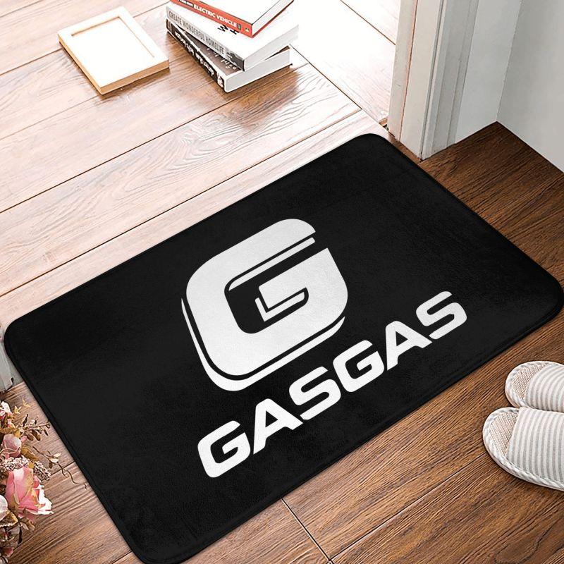 GasGas Enduro Motorrad Druck Willkommen Eingang Fußmatte Rutschfest Badezimmer Bereich Teppiche Wohnzimmer Schlafzimmer Teppiche Fußmatte