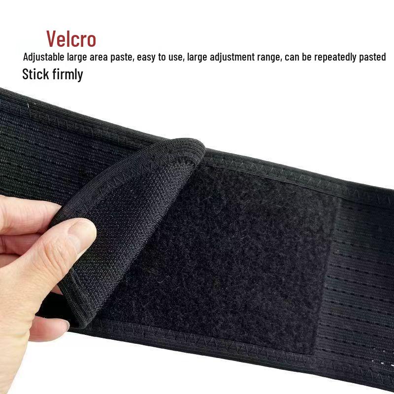 Slim Breathable Lumbar Support Belt - Ultra-thin Elastic Waistband for Men & Women Sports, Dance, and Spine Support.