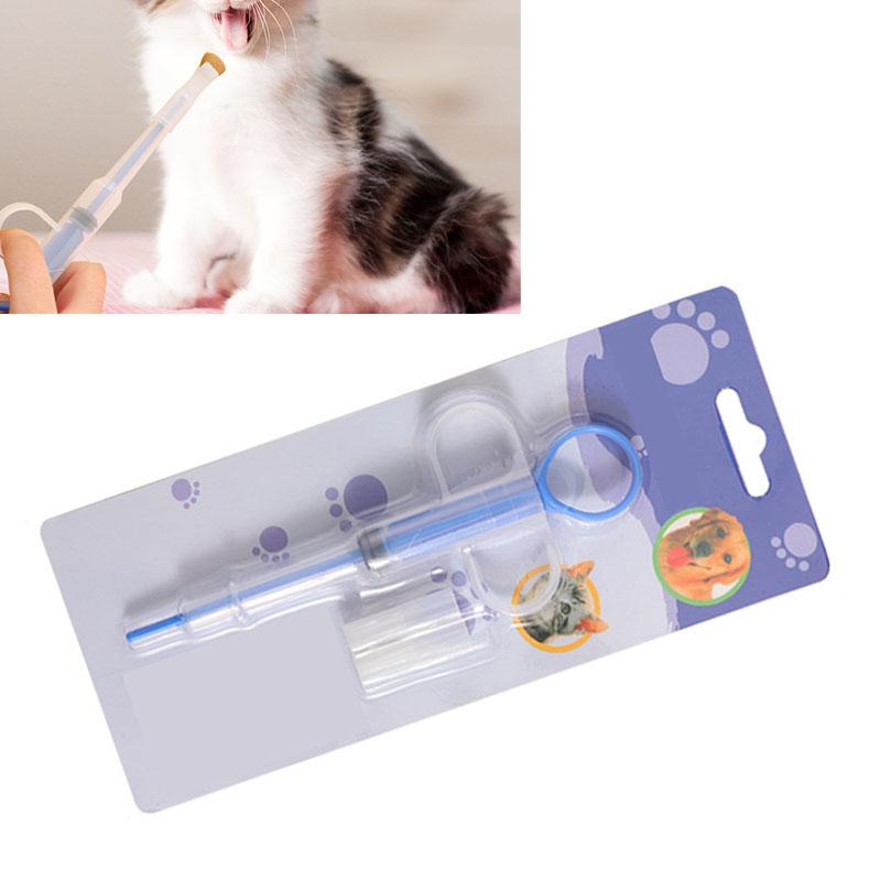 Pet Medicine Feeder Syringe Cat Dog Medicine Feeding Dispenser Tool Puppy Feeding Tube Kit with