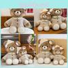 Cute Pajamas And Hats Teddy Bears Plush Toys Doll Children Toy For Kids And Home Decor