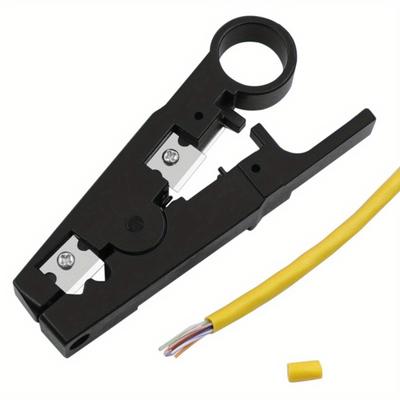 1PC Portable MINI Wire Stripper Knife Crimper Pliers Crimping Tool Cable Stripping Wire Cutter Cut Line Pocket Multitool
