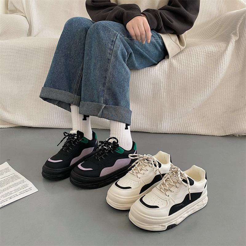 Women's Fashion Trendy Retro Board Shoes 2024 Summer New Style Thick Soled Women Casual Sports Versatile Comfortable Sneakers