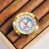 Higrometru Analog din Alamă Indicator de Umiditate Pentru Humidoare 43mm Precizie Înaltă Tester Mecanic de Umiditate Cutie Vioară