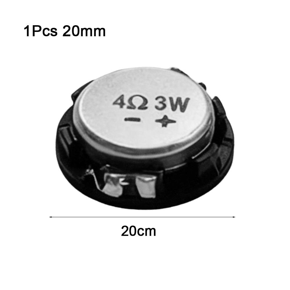 1/2Pcs 4Ohm 3W Mini Full Range Speaker 1pcs 20mm
