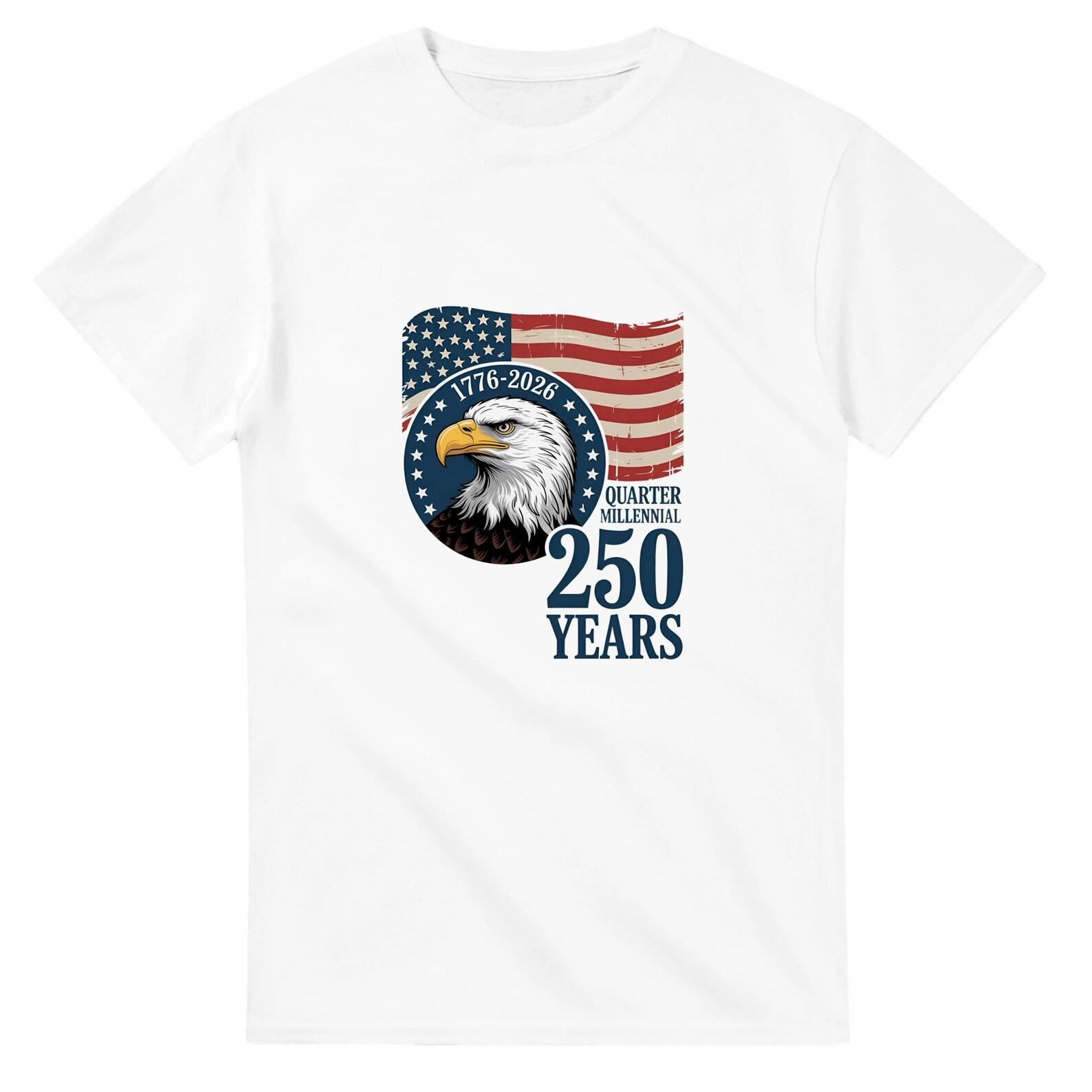 250 years 4th of July Heavyweight Unisex Crewneck T shirt | Gildan® 5000 L