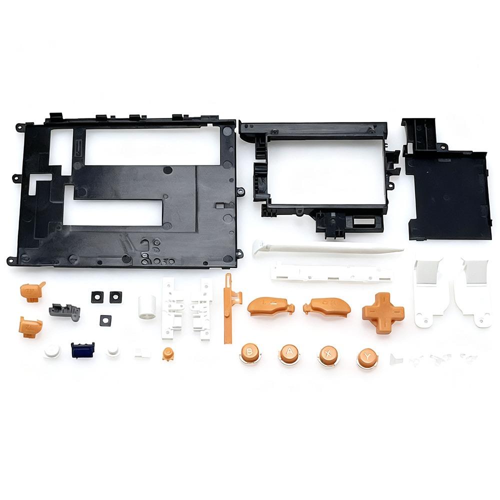 Universal Game Console Buttons Kit Repairing DIY Repair Full Housing Shell Durable ABXY ZL ZR Buttons for NEW 2DSLL/XL