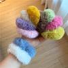 Fluffy Hair Tie & Headband: Elegant, Warm, Soft Japanese Korean Style for Autumn & Winter
