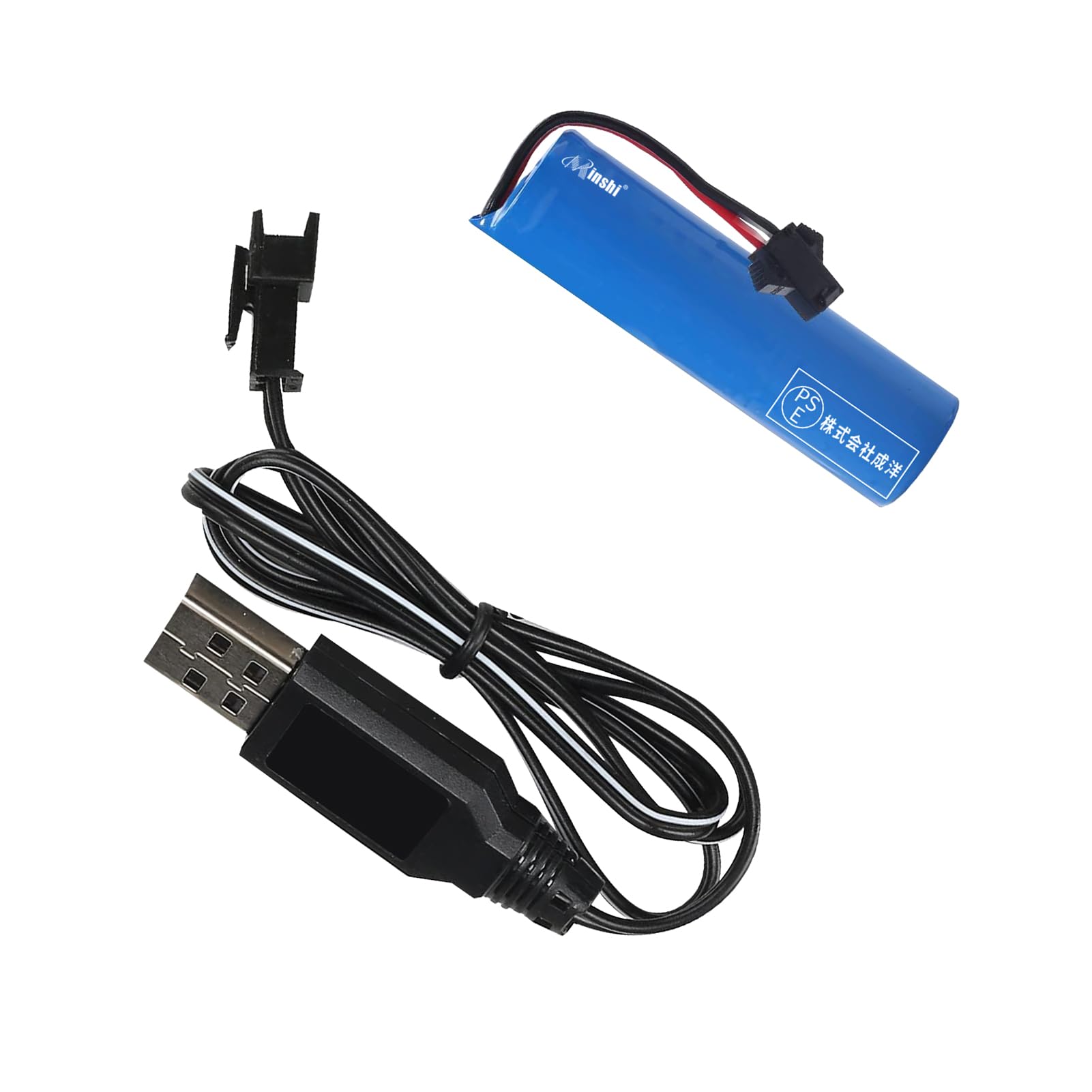 

MINSHI Celeb 3.7V 1200mAh LiPo Battery, 0.0A, for RC Cars, Trucks, Helicopters, FPV Drones, etc., 6.5 x 1.7 x 1.7 cm [PSE Certified], 2024DO