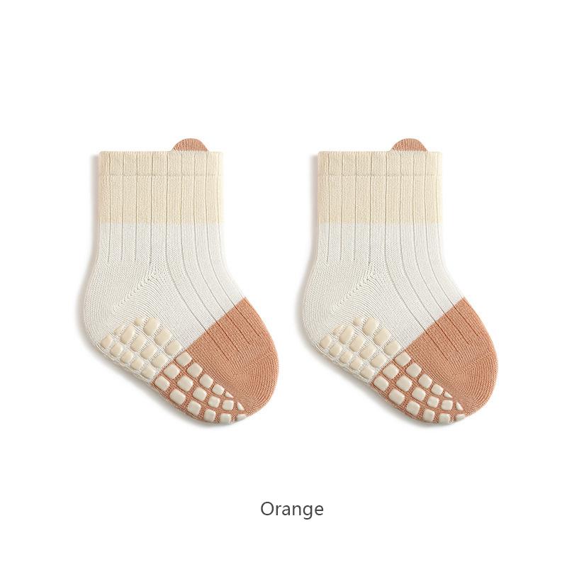 Baby Anti Slip Socks With Crawling Toddlers Socks Learning To Walk Safely Non-slip Baby Socks For Newborn Babies