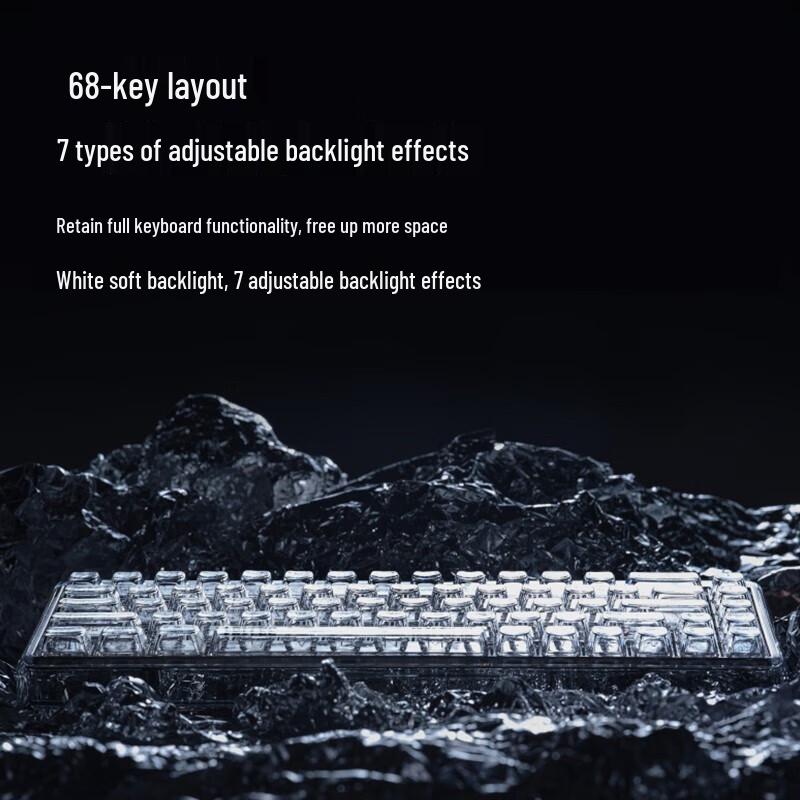 

Lofree 1% Transparent Wireless Mechanical Keyboard