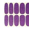 Nail Wrap Self-Adhesive Glitter Surface Ultra Thin Glitter Powder Sequin Nail Polish Stickers Decals Strips for Female