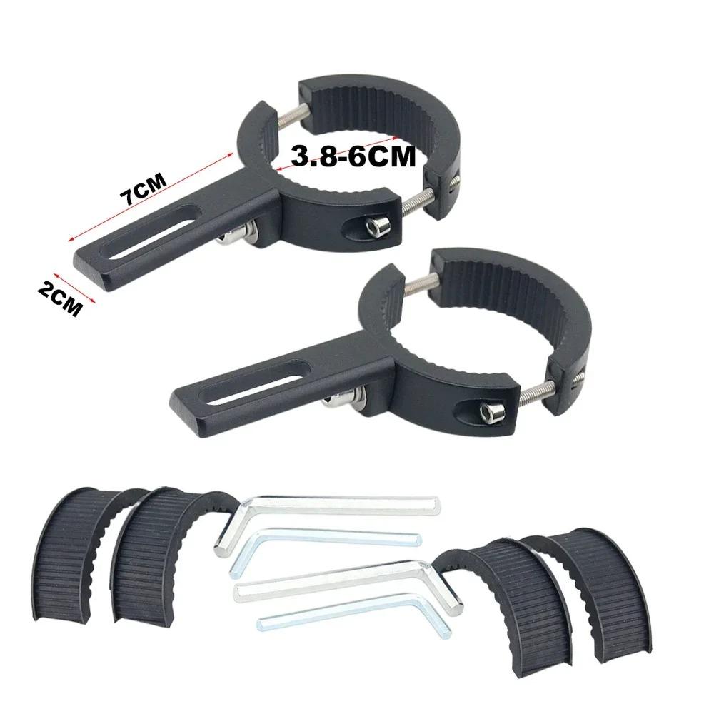 Zusätzliche LED Motorradlichter Halterung Moto Scheinwerferhalter Motorradscheinwerferhalterung Vordere Gabel Halterungsklemme Befestigung