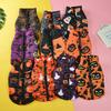 Halloween Perro Ropa Divertida Mascota Elemento Calabaza Chaqueta Festival Disfraces Cosplay para Perros Pequeños Medianos Gatos Schnauzer Chihuahua