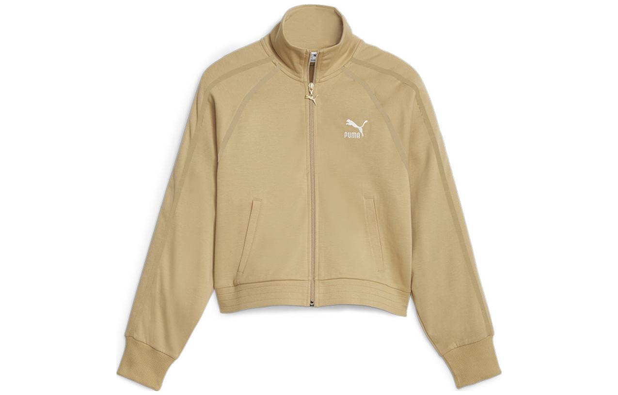 PUMA T7 Track Jacket Women s Khaki 621464-84 S