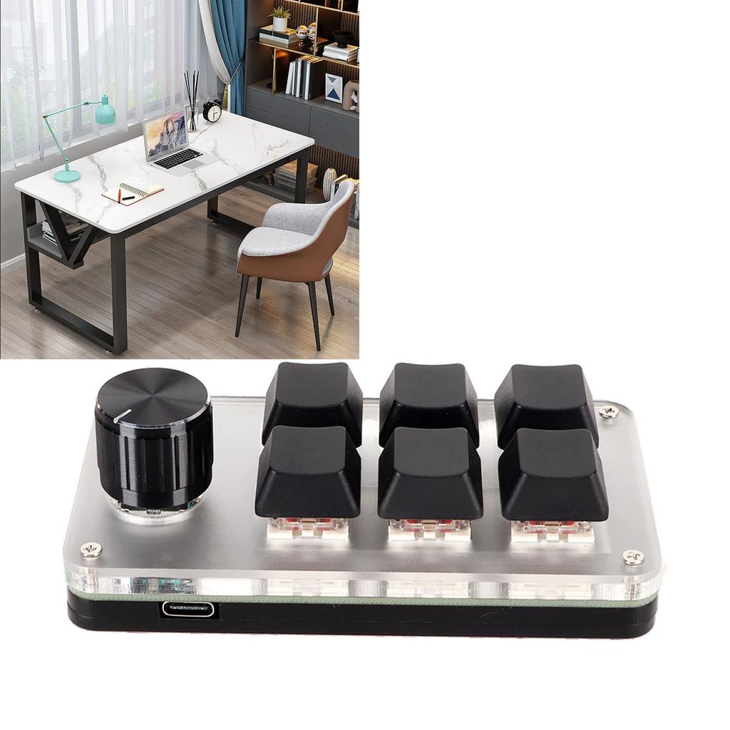 One-Handed Keyboard, Macro Keyboard, Mechanical Keyboard, Programmable Keyboard, Red Switch, Left-Handed Device, Portable, OSU Volume Control,