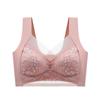 884 Lace Seamless Push-Up Bra for Women - Wirefree, Anti-Sag, Plus Size, Breathable, Thin Vest Design