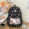 Schoolbag cute pain bag bear schoolbag girl large capacity Japanese small fresh junior high school high value cartoon backpack