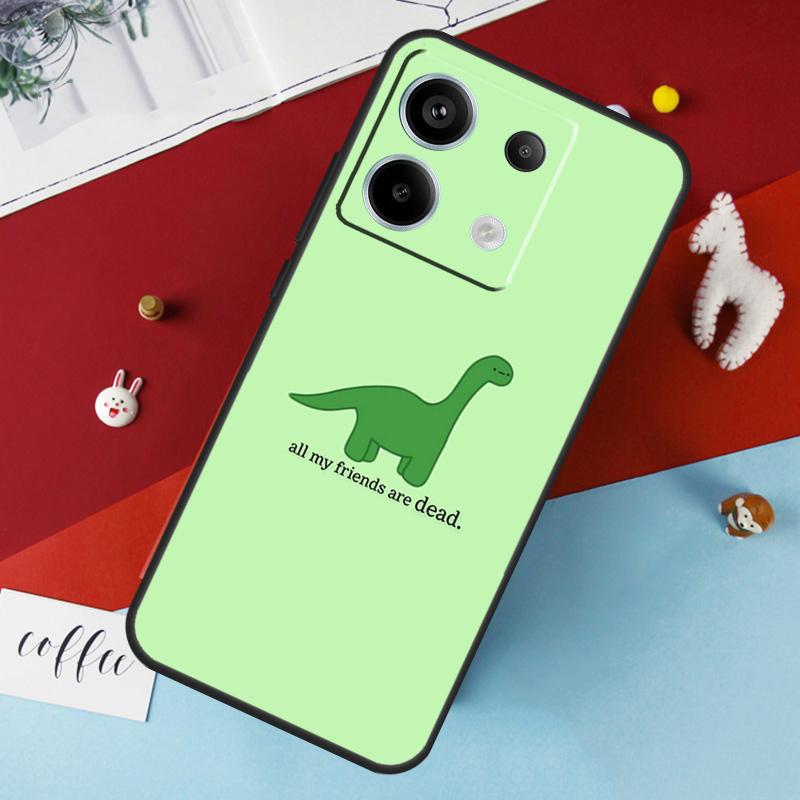 Dinosaur Pattern Case For Xiaomi Redmi Note 14 13 Pro 12 11 10 15 Pro Plus Redmi 15 10C 12C 13C 14C 15C Cover