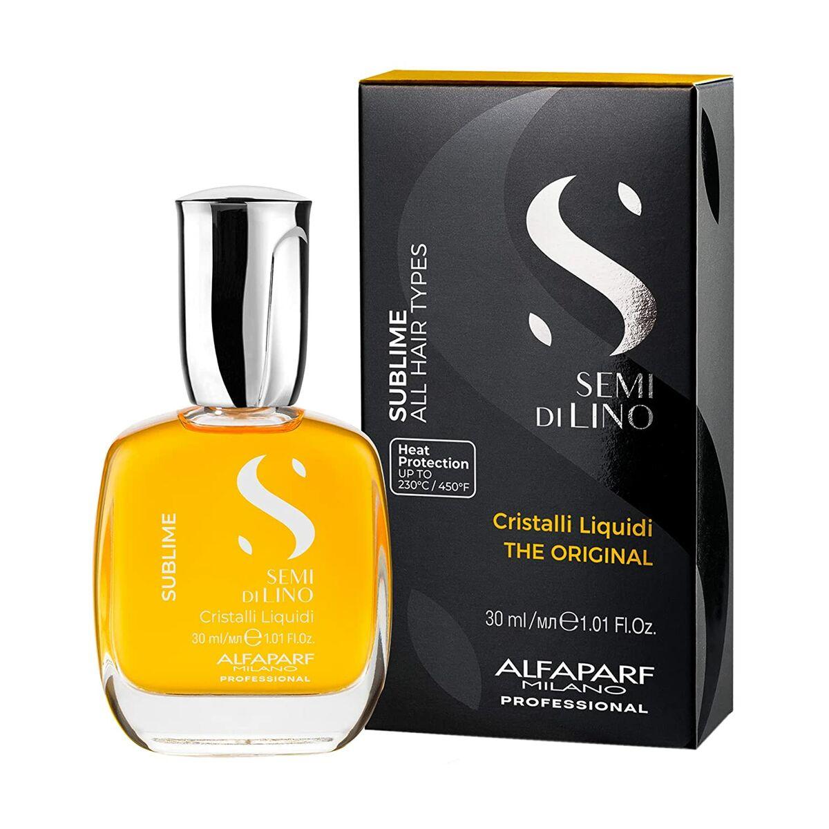 

Твердое масло Semi Di Lino Sublime Cristal Liquid The Original Alfaparf Milano Semi Di Lino 30 мл