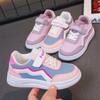 Flickors Sneaker Höst och Vinter Ny Mode Koreansk Mjuk Sula Halkfria Fritidsskor