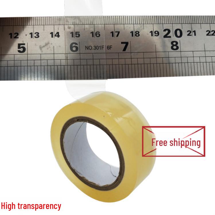 PVC Transparent Electrical Insulation Waterproof Tape, 0.13mm Thick