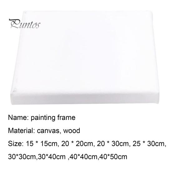 Portable Blank Rectangle Canvas Painting Frame for Home