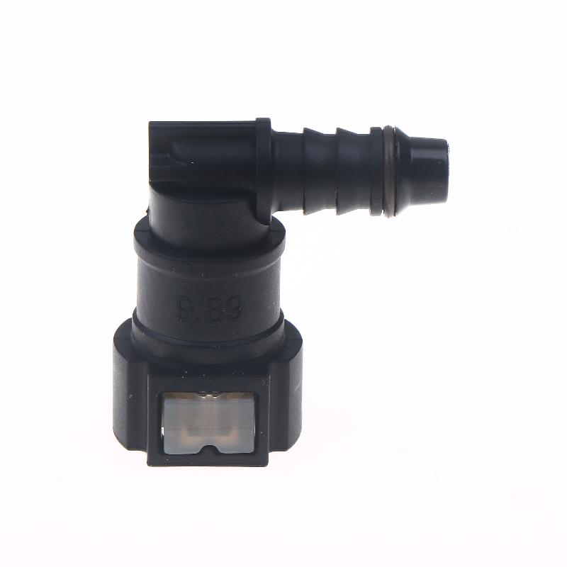 Car Fuel Line Coupler Hose Quick Connect ID8 7.89 Plastic Nylon Oil Line Pipe Adapter Disconnect Release Hose Connector