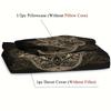 Bohemian Style Gold Fatima Hand 3D Print Duvet Cover Set Bohemian Soft Double For Adults Queen King Size Bedding Set Pillowcase