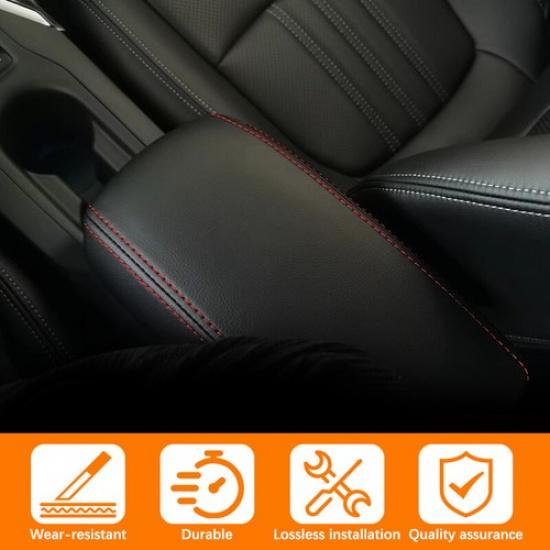 2014-2018 FIT FOR Toyota Corolla Center Console Red Leather Center Armrest