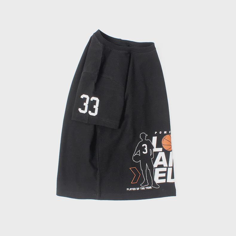 Children's Quick-Dry Cotton Basketball T-Shirts - Summer Short-Sleeve Tops for Boys