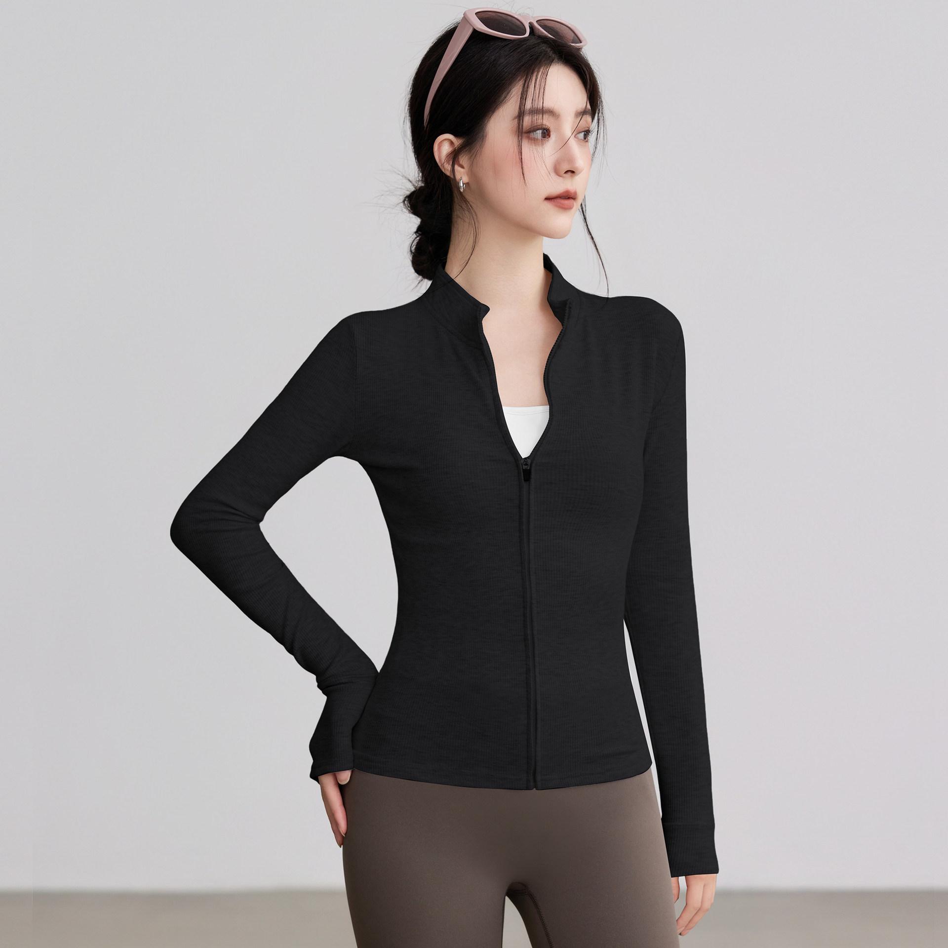 

Women s Slim Fit Quick-Dry Yoga & Running Outfit for Autumn/Winter Fitness & Pilates M (95-105 jin)