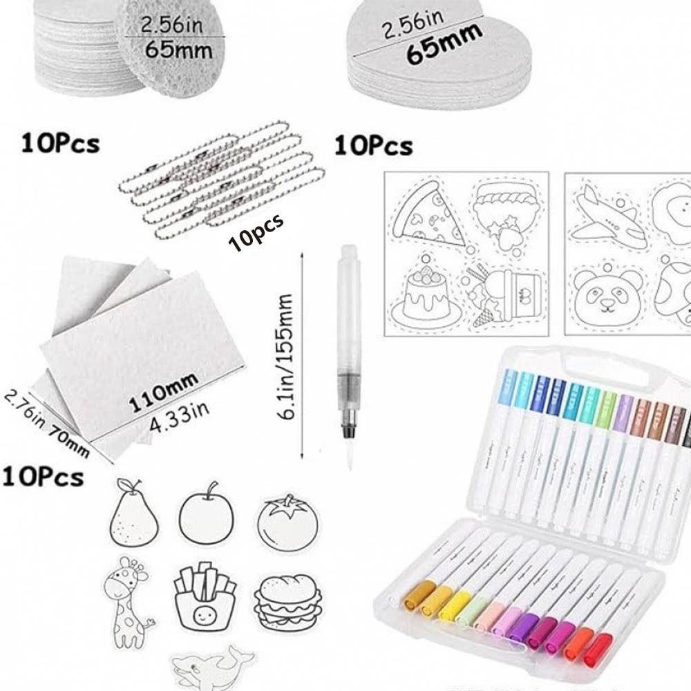 Sponge Texture DIY Magic Puffy Paint Blank Painting Paper Magic Painting Paper  Kids Craft