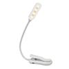 USB wiederaufladbar 3 Level 7 LED Leselicht Buch Licht Lampe Clip Lampe Schreibtisch Tischlampe Augen schützen Lesen Nachtlicht XYZ
