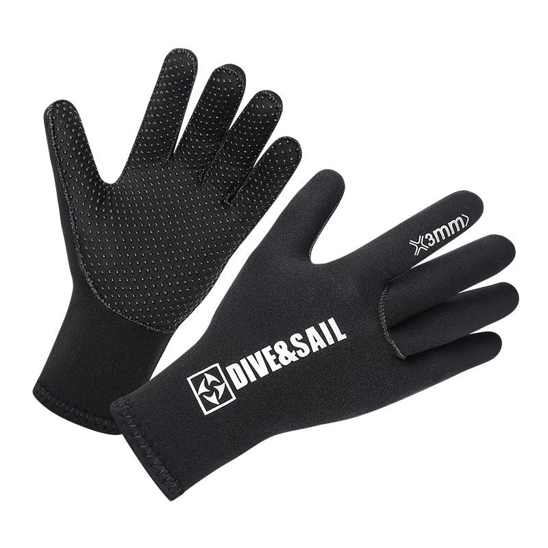 DIVE&SAIL 3MM Non-slip Winter Diving Gloves