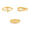 Ingemark Creative Smooth Irregular Geometric Open Cuff Bangles for Women New Trend Vintage Stackable Bracelets Couple Jewelry