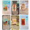 Lehnendes Tarot-Deck auf Spanisch, Verpackung in kleiner Schachtel, Exquisit und tragbar, Eine großartige Wahl zum Verschenken