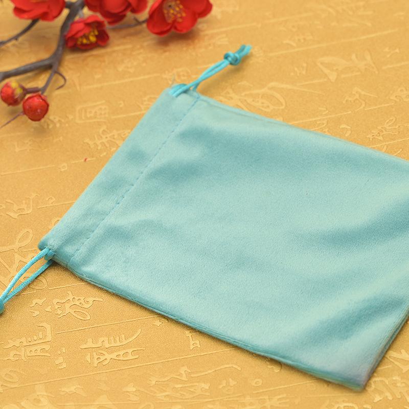 Thickened Velvet Drawstring Bag, Velvet Cloth Bag Super Soft Drawstring Bag Jewelry Packaging Bag