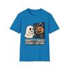 Unisex Softstyle T-Shirt Confused Ghost Mirror Jack-o'-Lantern  Funny Fall