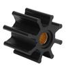 8-bladig vattenpumpsimpeller 500106GT Högpresterande båtmotorimpeller Ersättning för Johnson-pump
