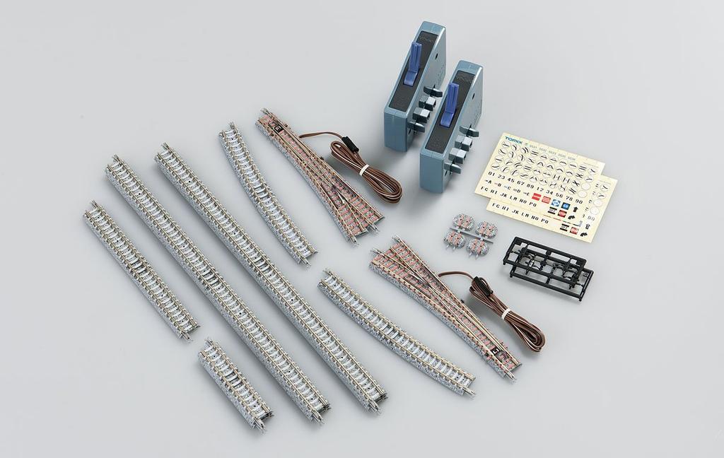 TOMYTEC TOMIX N Gauge Rail Set Passing Track Set Rail Pattern B 91026 Model Railroad Rail