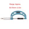 Outside Micrometer, 50-75mm, 0.01mm, Stainless Steel