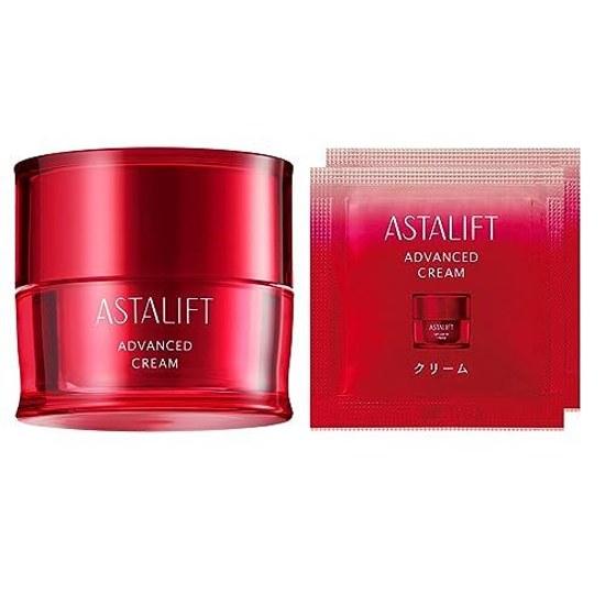 Astarift Advanced Cream (approximately 1 Month Supply 30g) Includes 2 Packets 0.5g Each. High Moisture Hydration Firmness.