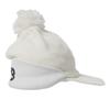 Golf 2WAY Knit Cap with Brim Fleece FR [New Balance] Women's (Back side specification/Removable visor) / 012-3287515 030_White