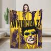 Invincible Thragg Blanket  Soft Warm Fashion Plush Throw Blanket For Outdoor Travel Flannel Bedspread Bed Cover